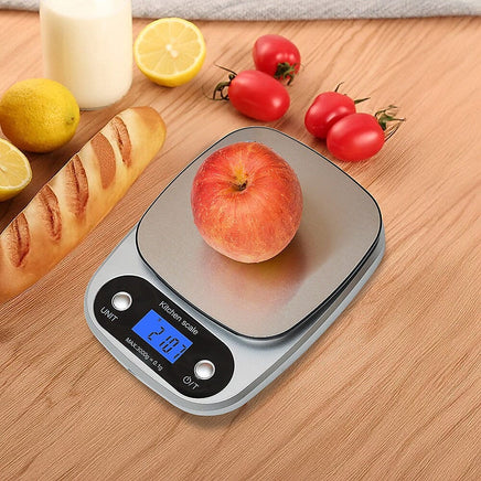 0.1g High Precision Kitchen Scale Rechargable Food Scale Digital 3KG Home & Garden Kings Warehouse