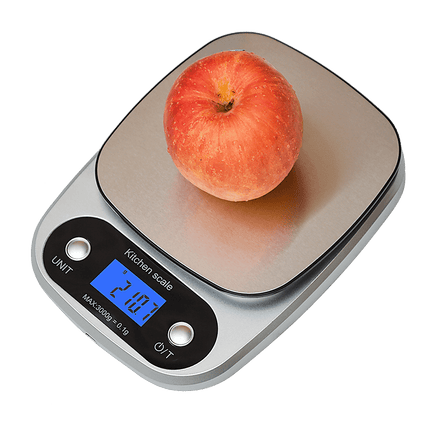 0.1g High Precision Kitchen Scale Rechargable Food Scale Digital 3KG Home & Garden Kings Warehouse