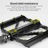 1 Pair Bicycle Pedal Mountain Road Bike Cycling Anti Slip Bearing Pedals Kings Warehouse
