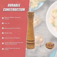10" Manual Pepper Grinder Multipurpose Flavouring Bottle Cruet Kitchen Tools Home & Garden Kings Warehouse