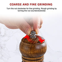 10" Manual Pepper Grinder Multipurpose Flavouring Bottle Cruet Kitchen Tools Home & Garden Kings Warehouse