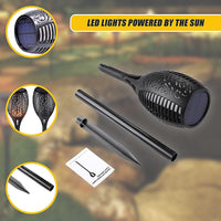 10 Pack Solar Torch Lights 96 LED Flickering Lighting Dancing Flame Garden Lamp Home & Garden Kings Warehouse
