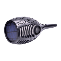 10 Pack Solar Torch Lights 96 LED Flickering Lighting Dancing Flame Garden Lamp Home & Garden Kings Warehouse