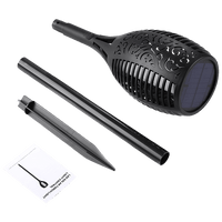 10 Pack Solar Torch Lights 96 LED Flickering Lighting Dancing Flame Garden Lamp Home & Garden Kings Warehouse