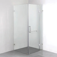 1000 x 900mm Frameless 10mm Glass Shower Screen By Della Francesca Kings Warehouse