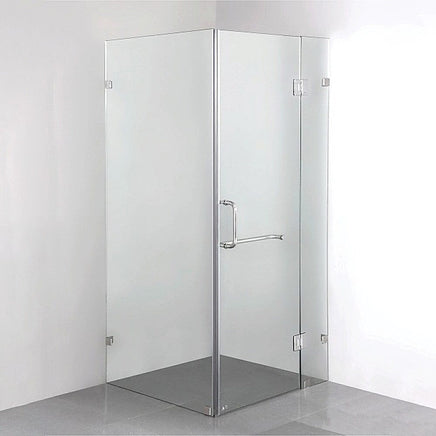 1000 x 900mm Frameless 10mm Glass Shower Screen By Della Francesca Kings Warehouse