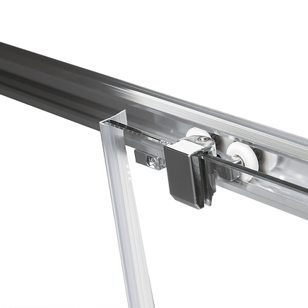 1000 x 900mm Sliding Door Nano Safety Glass Shower Screen By Della Francesca Furniture Kings Warehouse