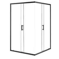 1000 x 900mm Sliding Door Nano Safety Glass Shower Screen By Della Francesca Furniture Kings Warehouse