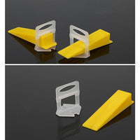 1000x Tile Leveling System Clips Levelling Spacer Tiling Tool Floor Wall 1.5 Kings Warehouse