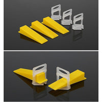 1000x Tile Leveling System Clips Levelling Spacer Tiling Tool Floor Wall 1.5 Kings Warehouse