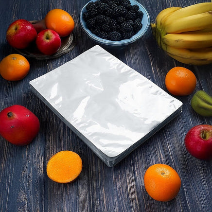 100x Food Vacuum Bags Pouch Foil Aluminum Storage Bags Heat Seal 30x40cm Home & Garden Kings Warehouse