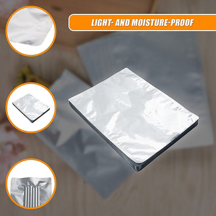 100x Food Vacuum Bags Pouch Foil Aluminum Storage Bags Heat Seal 30x40cm Home & Garden Kings Warehouse