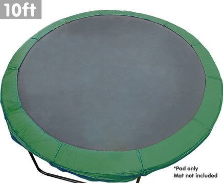 10ft Trampoline Replacement Spring Pad Round Cover - Green Sports & Fitness Kings Warehouse