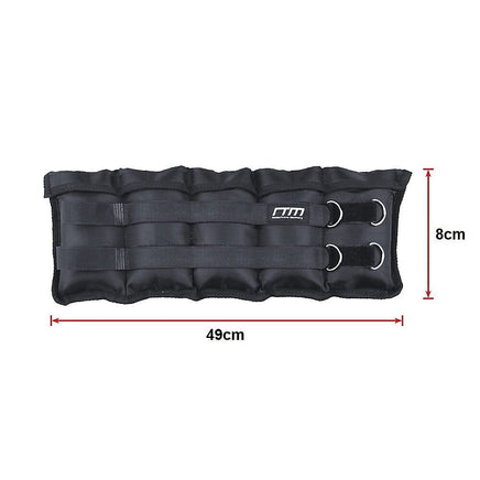 10kg Adjustable Ankle/Wrist Weight Straps Sports & Fitness Kings Warehouse
