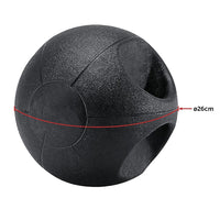 10kg Double-Handled Rubber Medicine Core Ball Sports & Fitness Kings Warehouse