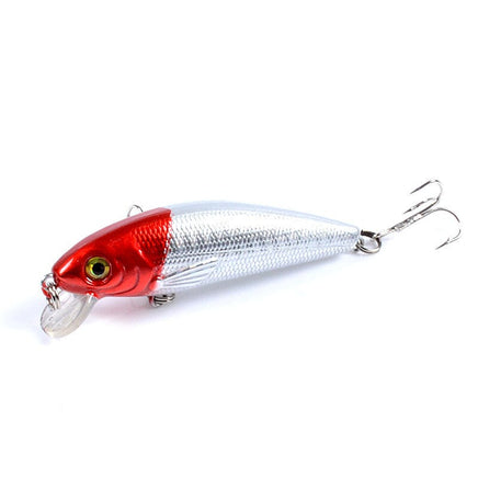 10x Popper Poppers 7.2cm Fishing Lure Lures Surface Tackle Fresh Saltwater Kings Warehouse