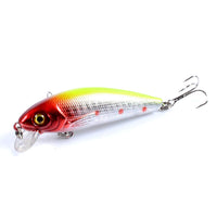 10x Popper Poppers 7.2cm Fishing Lure Lures Surface Tackle Fresh Saltwater Kings Warehouse