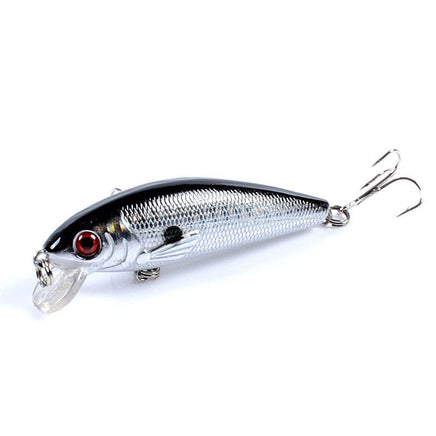 10x Popper Poppers 7.2cm Fishing Lure Lures Surface Tackle Fresh Saltwater Kings Warehouse