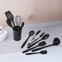 11pcs Kitchen Utensil Set Silicone Heat-Resistant Non-Stick Kitchen Utensils kit Home & Garden Kings Warehouse