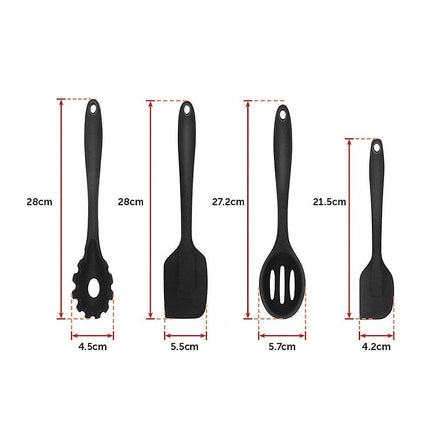 11pcs Kitchen Utensil Set Silicone Heat-Resistant Non-Stick Kitchen Utensils kit Home & Garden Kings Warehouse