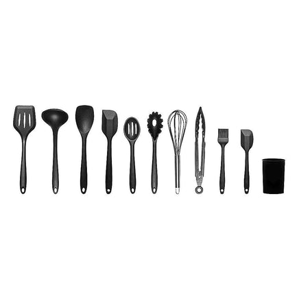 11pcs Kitchen Utensil Set Silicone Heat-Resistant Non-Stick Kitchen Utensils kit Home & Garden Kings Warehouse
