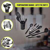 11pcs Kitchen Utensil Set Silicone Heat-Resistant Non-Stick Kitchen Utensils kit Home & Garden Kings Warehouse