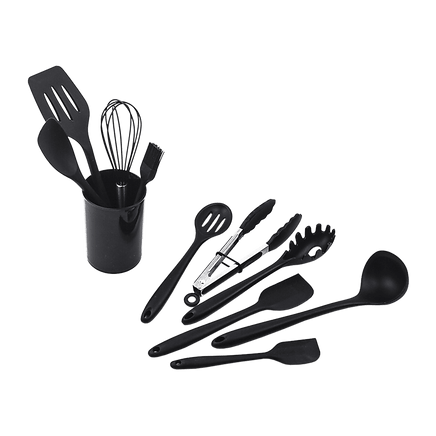 11pcs Kitchen Utensil Set Silicone Heat-Resistant Non-Stick Kitchen Utensils kit Home & Garden Kings Warehouse