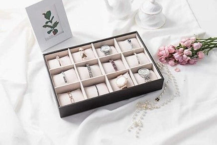 12 Bracelet Storage Tray (Black) Kings Warehouse