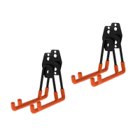 12-Pack Wall Mount Garage Hooks Tool Storage Workshop Organiser Heavy Duty Steel Home & Garden Kings Warehouse