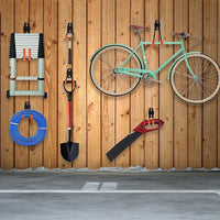 12-Pack Wall Mount Garage Hooks Tool Storage Workshop Organiser Heavy Duty Steel Home & Garden Kings Warehouse