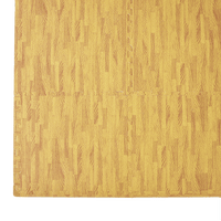 12 Tiles EVA Fitness Home Yoga Gym Interlocking Floor Puzzle Mat - Wood Colour Sports & Fitness Kings Warehouse