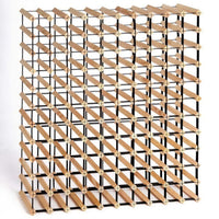 120 Bottle Wine Rack Timber Wooden Storage Wall Racks Organiser Cellar Kings Warehouse