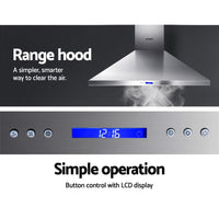 1200mm Commercial BBQ Rangehood - Silver Appliances Stocktake Sale Kings Warehouse