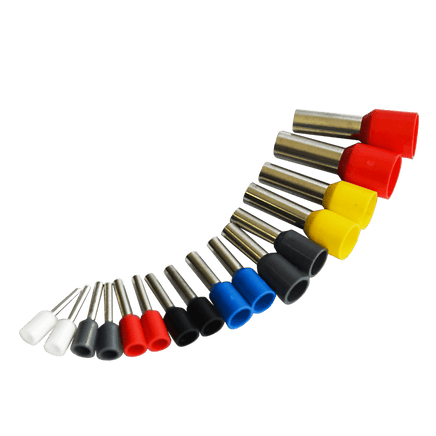 1200Pcs Bootlace Ferrule Crimper kit 0.25-10mm2 Cord End Ratchet Crimping Tool Tools Kings Warehouse