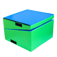 120x60x35cm Foldable Soft Incline Gymnastics Mat Wedge Yoga Gym Balance Training Sports & Fitness Kings Warehouse