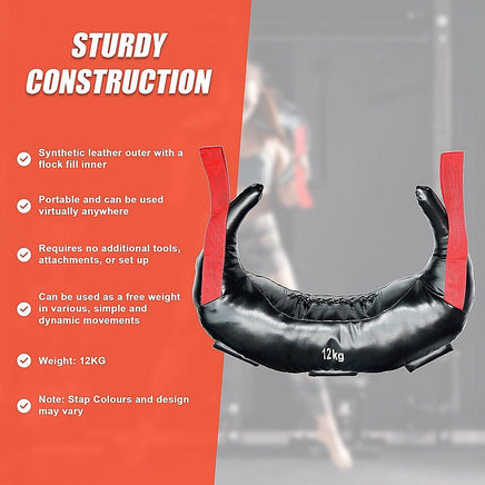 12kg Bulgarian Workout Power Bag Sports & Fitness Kings Warehouse