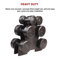 12kg Dumbbell Weights Set Sports & Fitness Kings Warehouse