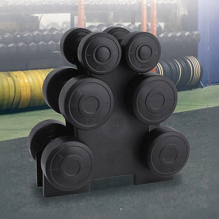 12kg Dumbbell Weights Set Sports & Fitness Kings Warehouse