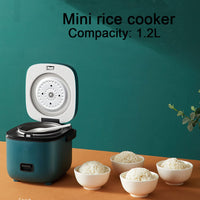 1.2L Multifunction Mini Electric Rice Cooker Heating Food Steamer Meal Cooking Pot Kings Warehouse 