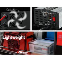 12V 30A Car Battery Charger 30Amp ATV 4WD Boat Caravan Kings Warehouse