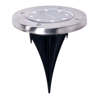 12x Solar Powered LED Buried Inground Recessed Light Garden Outdoor Deck Path Home & Garden Kings Warehouse