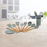 13x Kitchen Utensils for Cooking Baking Silicone Set Home & Garden Kings Warehouse