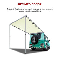 1.4m x 2m Car Side Awning Roof Kings Warehouse 
