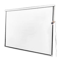 150" Electric Motorised Projector Screen TV +Remote Audio & Video Kings Warehouse