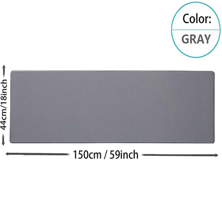 150cm Kitchen Anti-Skid Anti Fatigue Pu Leather Floor mat, Kitchen Rug Kings Warehouse