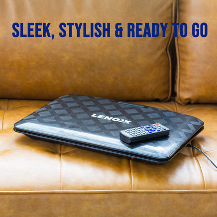 15.4" Swivel Portable DVD Player & Screen, Rechargeable Entertainment Audio & Video Kings Warehouse