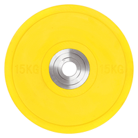 15KG PRO Olympic Rubber Bumper Weight Plate Sports & Fitness Kings Warehouse