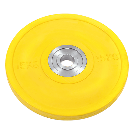 15KG PRO Olympic Rubber Bumper Weight Plate Sports & Fitness Kings Warehouse