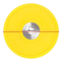 15KG PRO Olympic Rubber Bumper Weight Plate Sports & Fitness Kings Warehouse