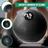 15kg Slam Ball No Bounce Crossfit Fitness MMA Boxing BootCamp Sports & Fitness Kings Warehouse